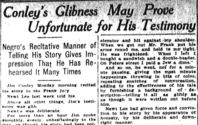 Conley’s Glibness May Prove Unfortunate for His Testimony – The Leo ...